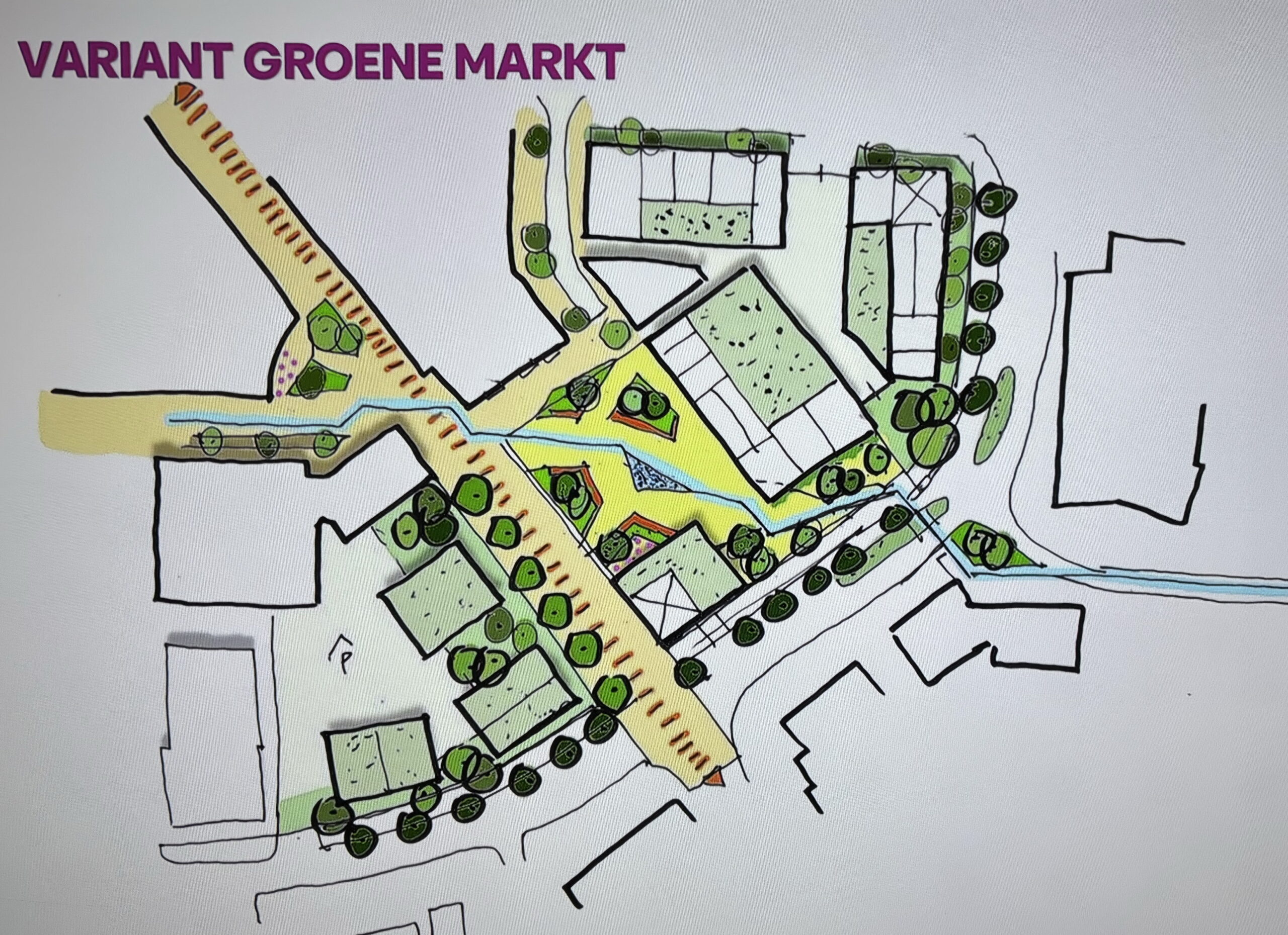 Markt Nijverdal: een groen dorpsplein waar alles gebeurt