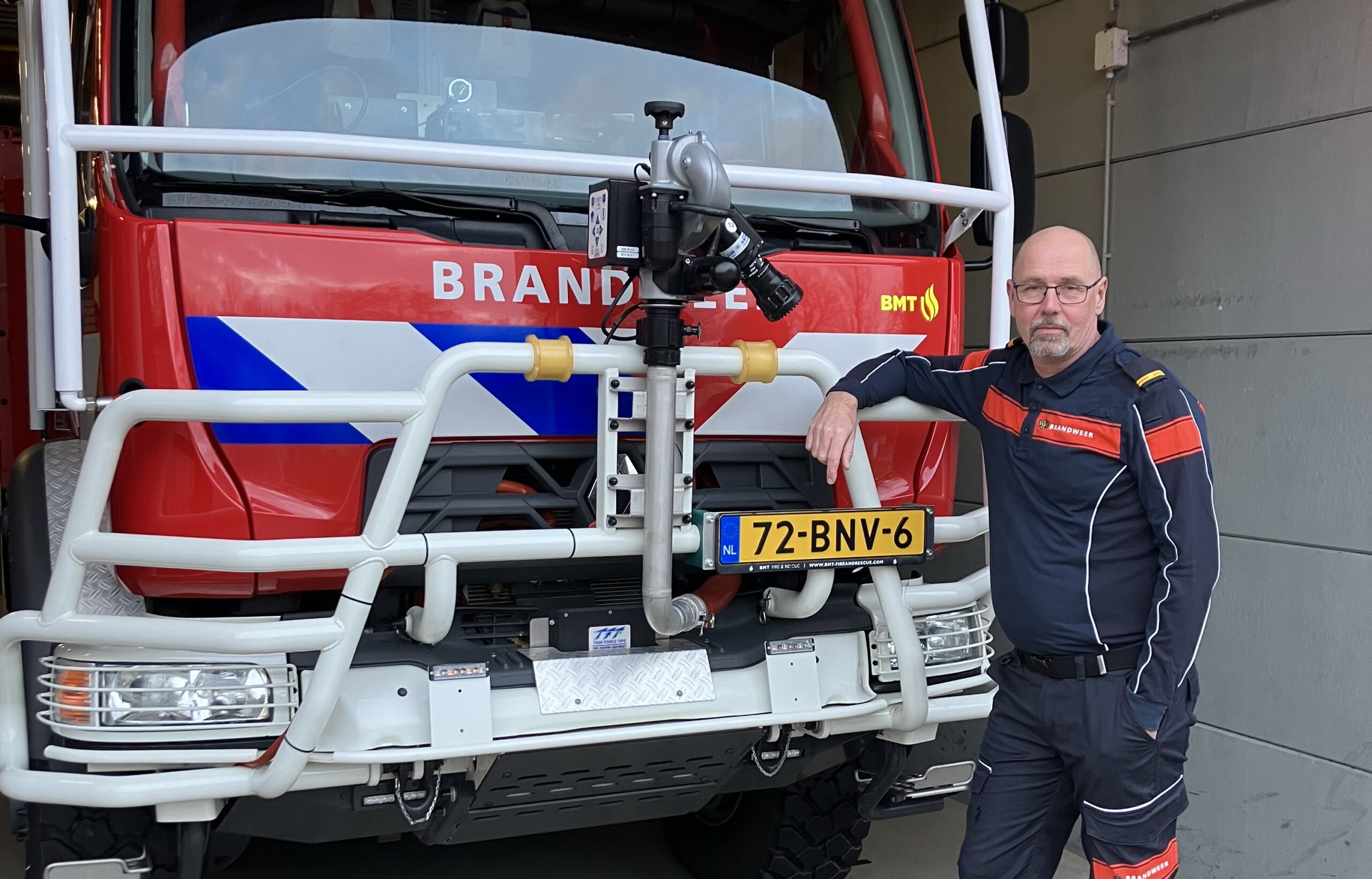 Kazerne coördinator Arthur de Vries wil graag meer vrijwilligers én een hoogwerker