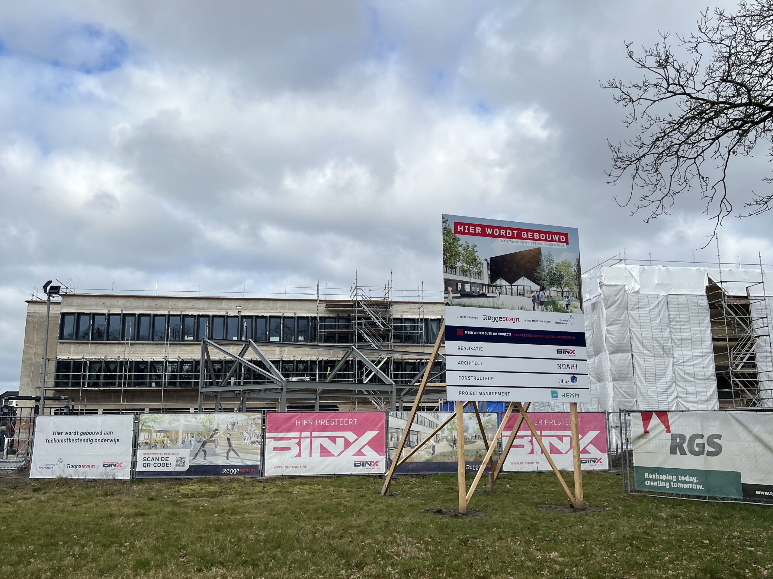 Nieuwe school van Reggesteyn zeker klaar na de zomervakantie: “alle seinen staan op groen”