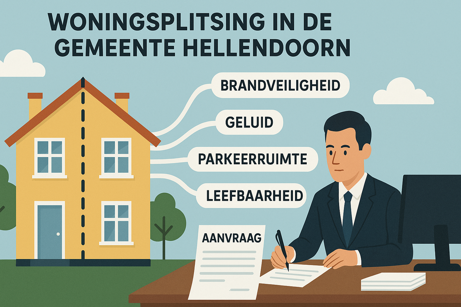 Gemeente niet actief aan het werk met woningsplitsing