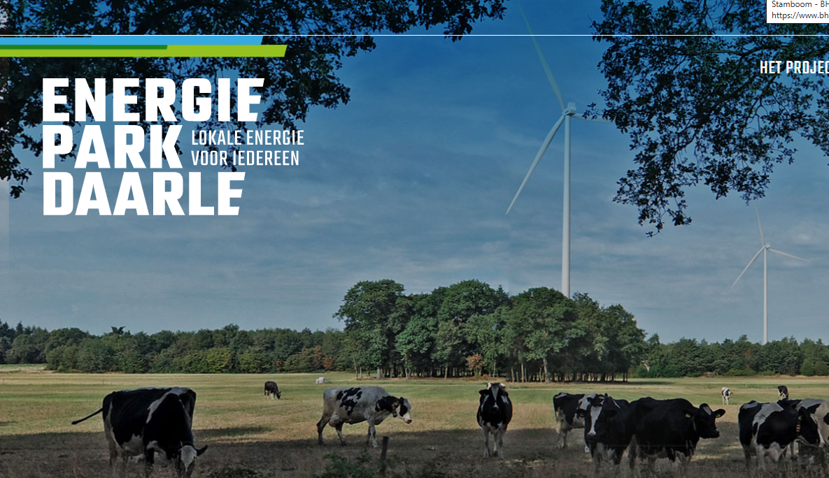 Volgende stappen in bouw windturbines Energiepark Daarle