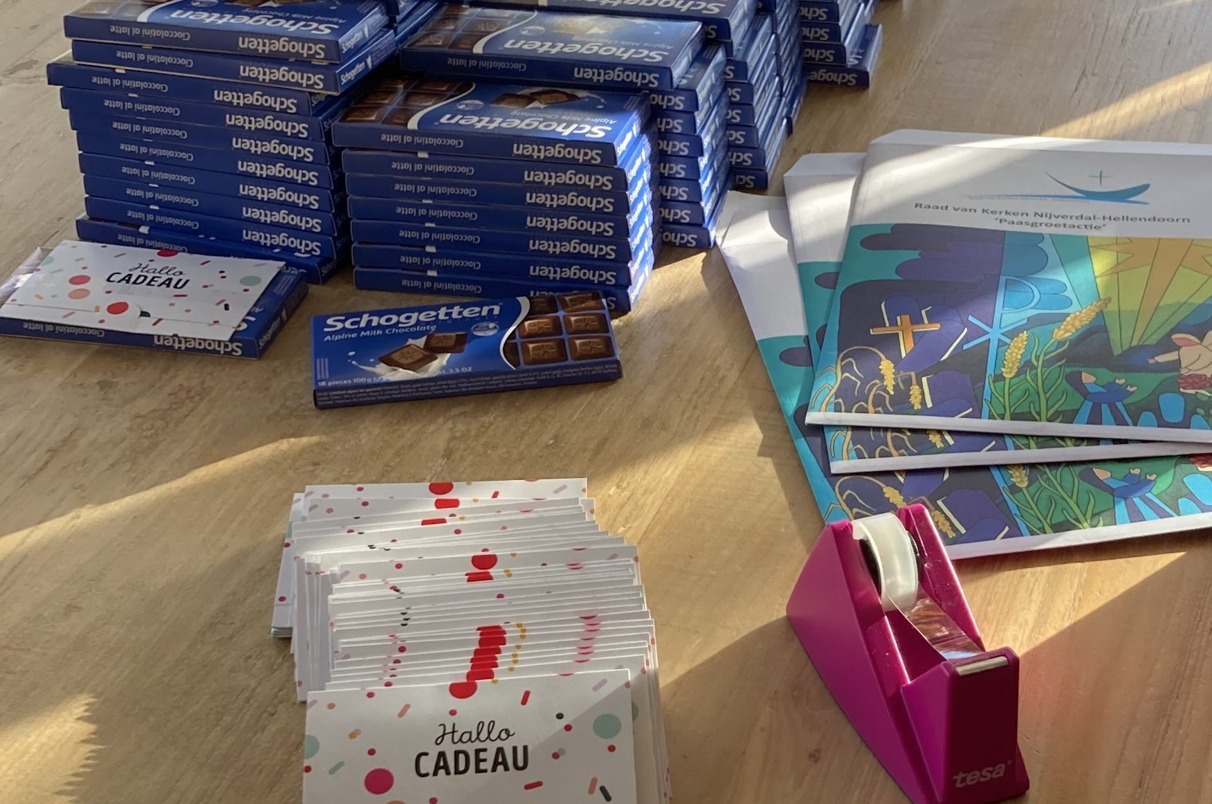 Ook dit jaar weer ‘Paasgroetactie voor de minima’