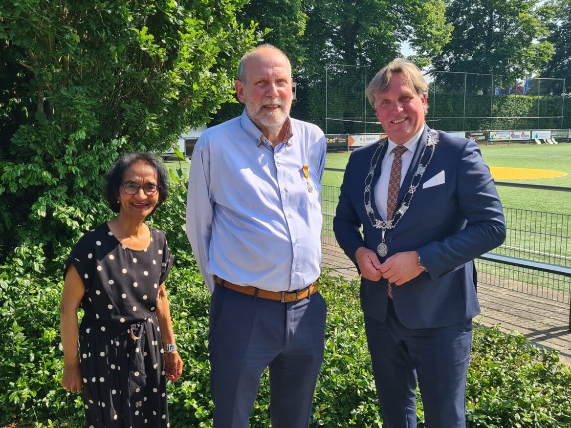 Koninklijke onderscheiding voor Marcel Ticheler uit Nijverdal