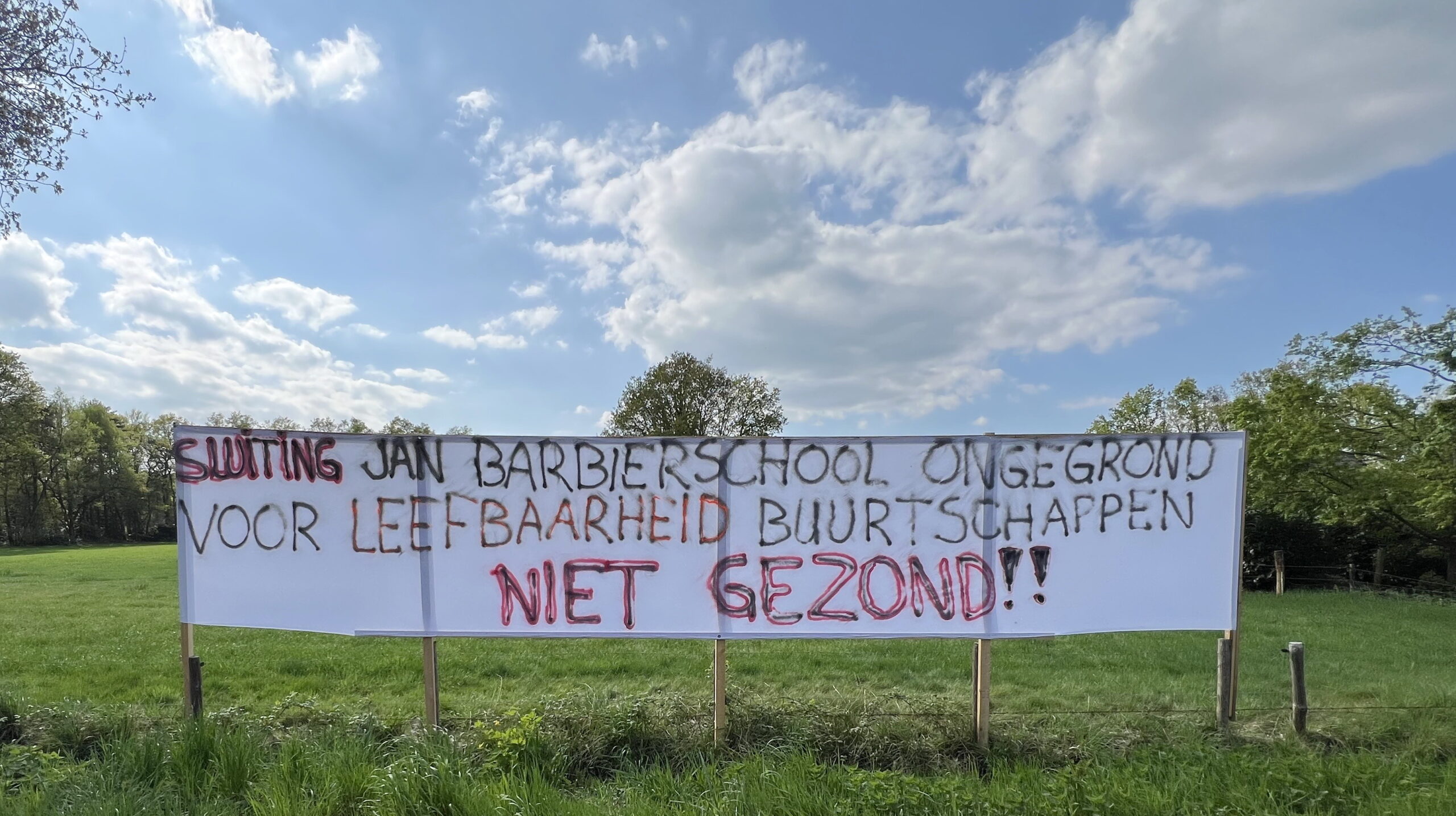 Jan Barbierschool Egede-Hancate-Rhaan blijft gemoederen bezig houden