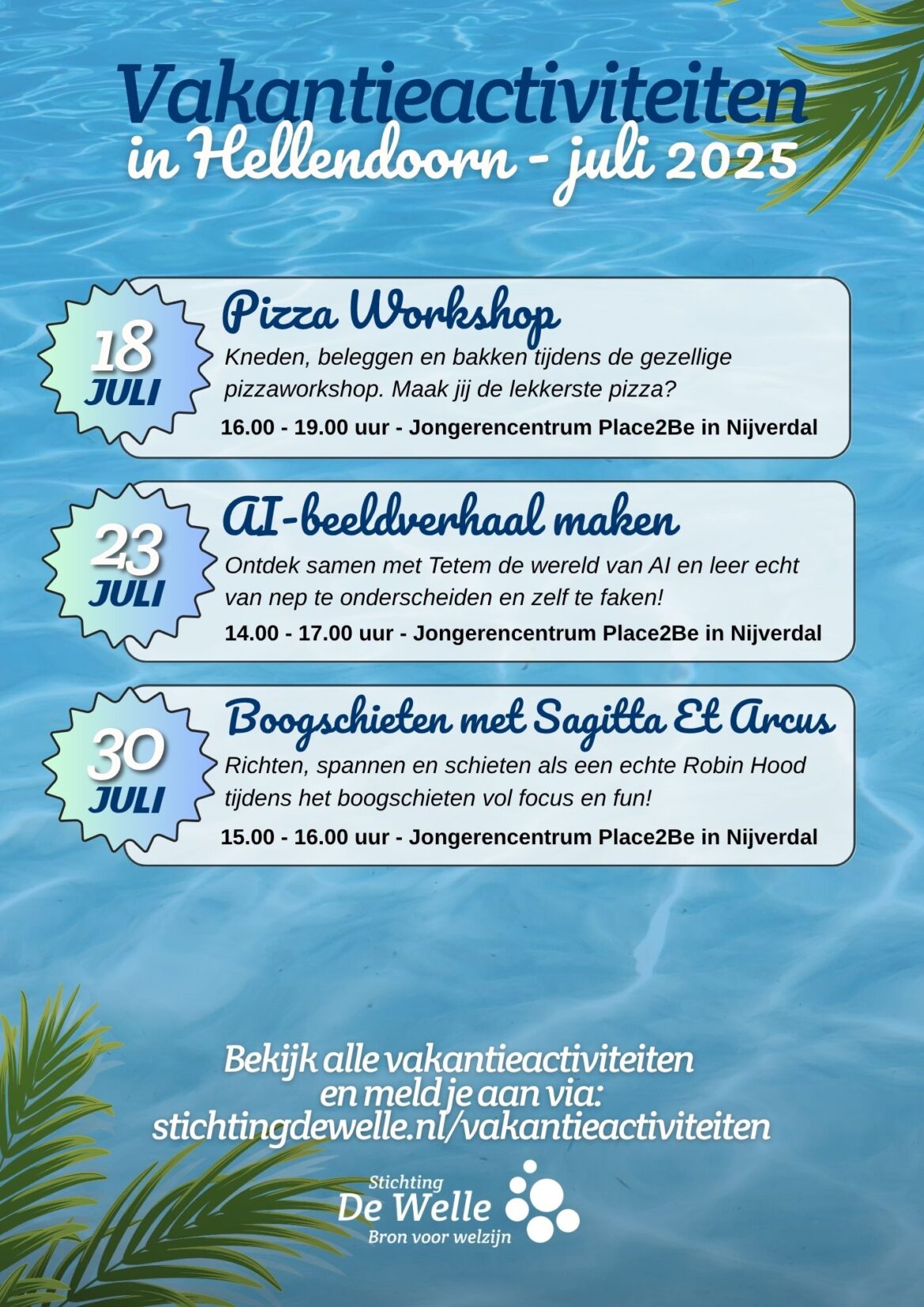 Zomerpret in juli 2025: Volop activiteiten voor jongeren in de gemeente Hellendoorn