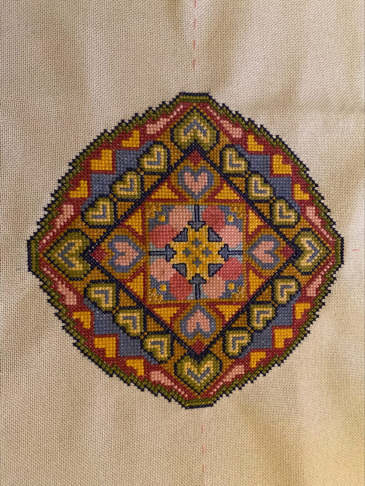 Workshop intuïtief borduren: de Mandala