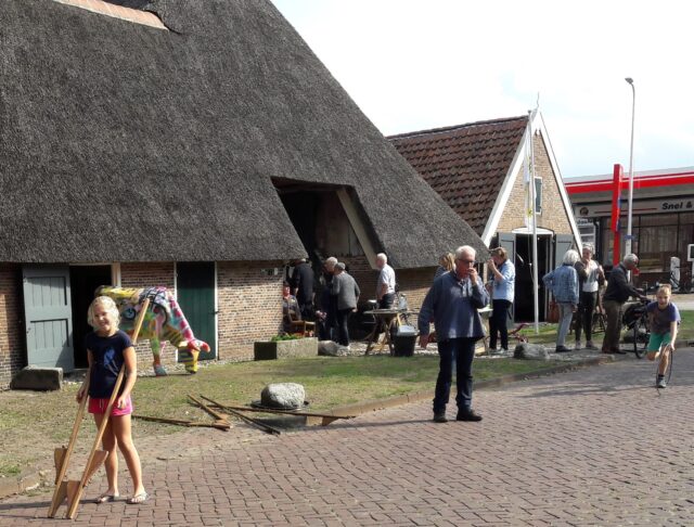 Oude ambachten op Open monumentendag in Erve Hofman Hellendoorn