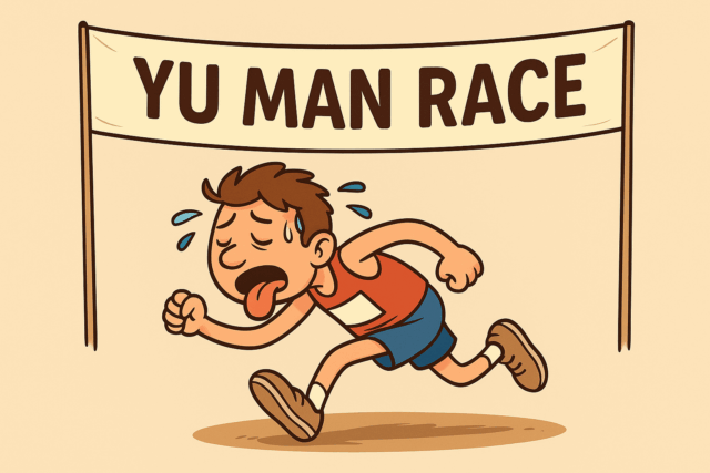 Wegen afgesloten tijdens Yu Man Race