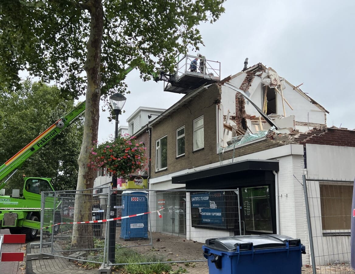 Sloop voor bouw 8 appartementen