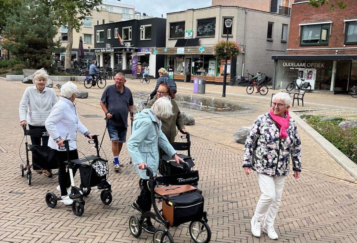 Wandeling voor iedereen met koffie, gezondheidsadvies en gratis rollatorcheck