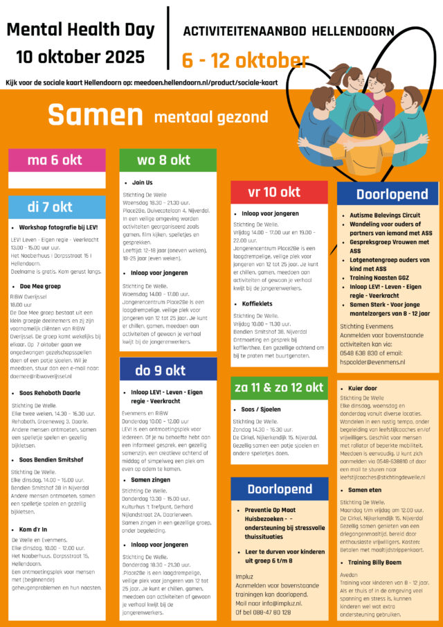 Samen mentaal gezond