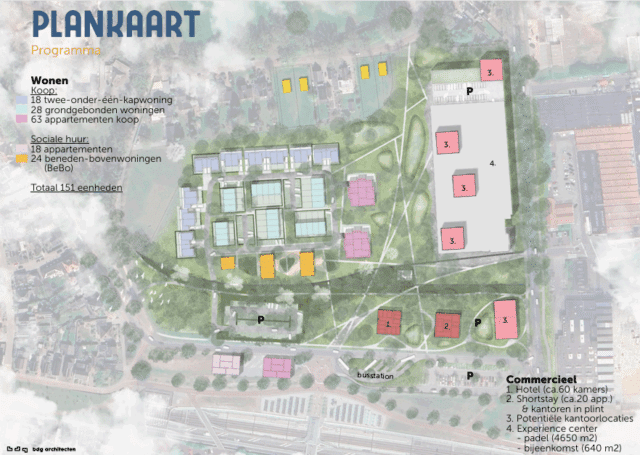 151 nieuwe wooneenheden in de Spoorzone