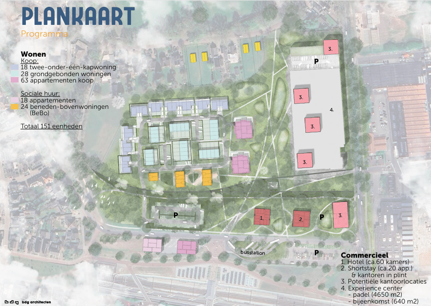 151 nieuwe wooneenheden in de Spoorzone