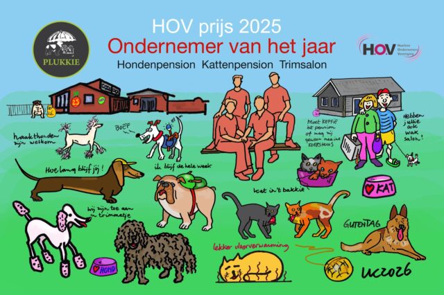Plukkie beste ondernemer van Haarle 2025