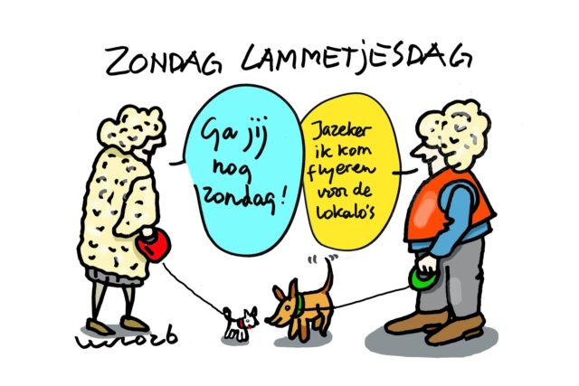 Lammetjesdag op Twilhaar