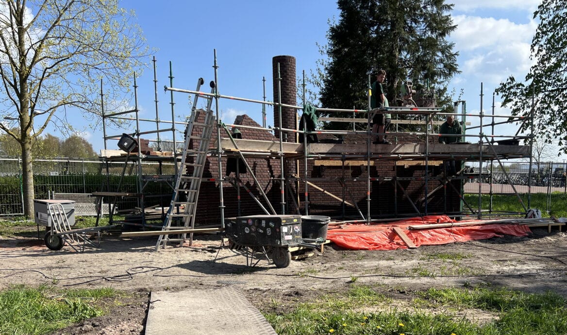 Monument krijgt vorm