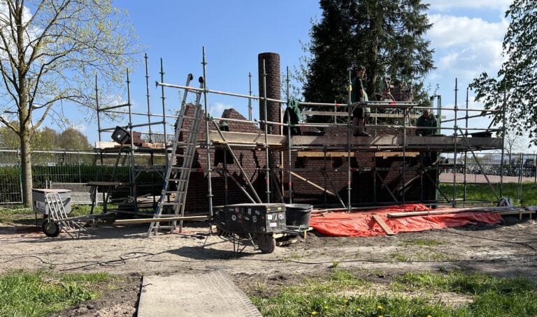 Monument krijgt vorm